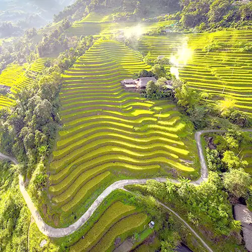 Vẻ đẹp ruộng bậc thang Xà Phìn, Hà Giang