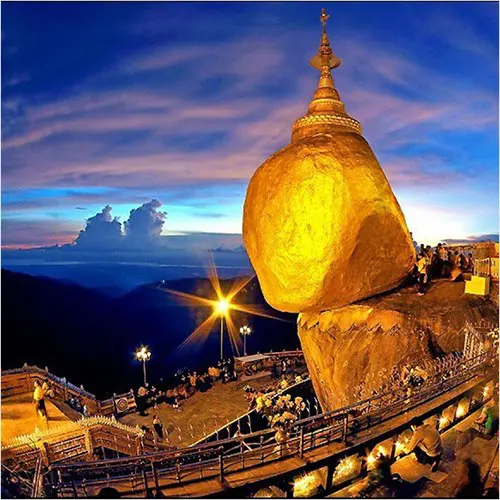 Chùa Hòn Đá Vàng - Kyaikhtiyo di sản văn hóa thế giới