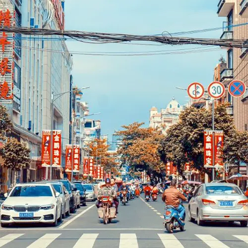 Thành phố Đông Hưng Trung Quốc trong hành trình tour Trà Cổ - Móng Cái - Đông Hưng