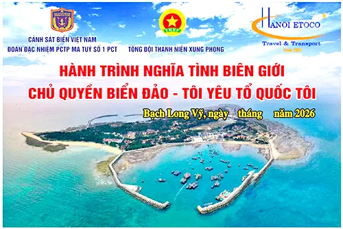 Banner 2026 tour Bạch Long Vĩ
