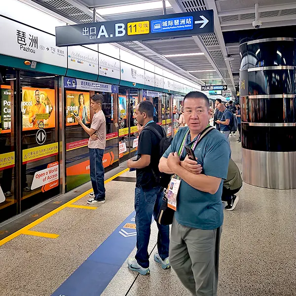 Trải nghiệm đi Metro tại Quảng Châu