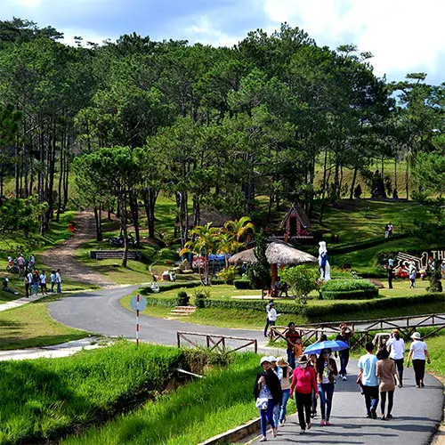 Thung Lũng Tình Yêu - điểm tham quan nổi tiếng tại Đà Lạt