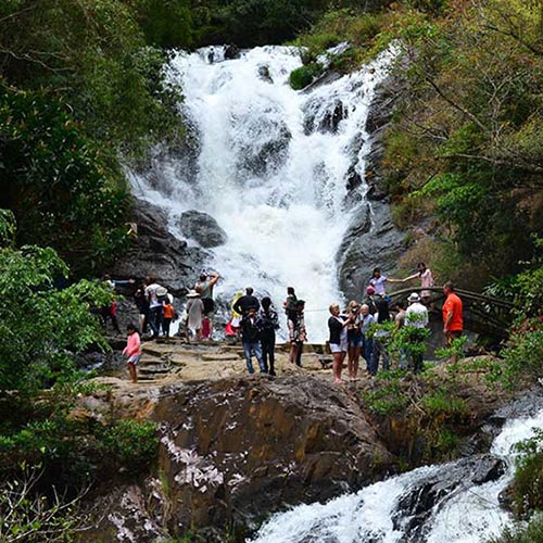 Thác Dalanta, thác nước cao, hung vĩ và đẹp nhất thành phố Đà Lạt