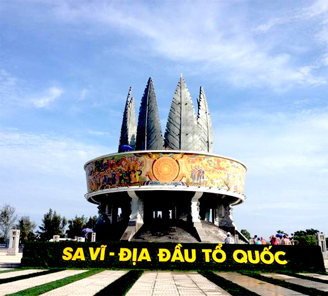Mũi Sa Vĩ - điểm địa đầu tổ quốc Tour du lịch Trà Cổ Móng Cái