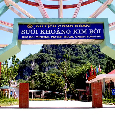 Điểm tắm khoáng nóng tại Kim Bôi Hòa Bình