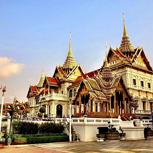 Cung điện Hoàng Gia Thái Lan Grand Palace - quần thể kiến trúc vàng son rực rỡ biểu tượng văn hóa và quyền lực