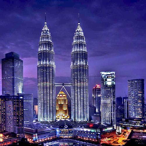 Tháp đôi Petronas tại Kuala Lumpur
