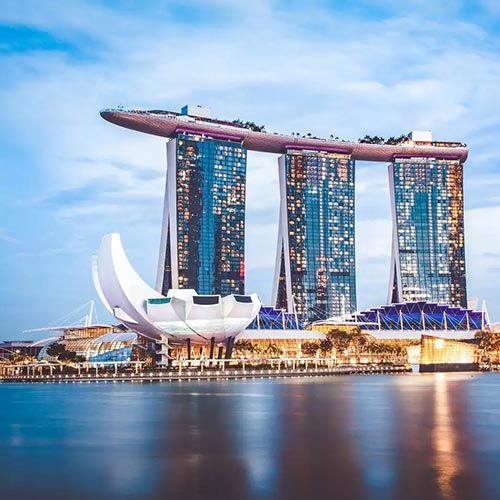 vịnh Marina Bay Sands - Singapore