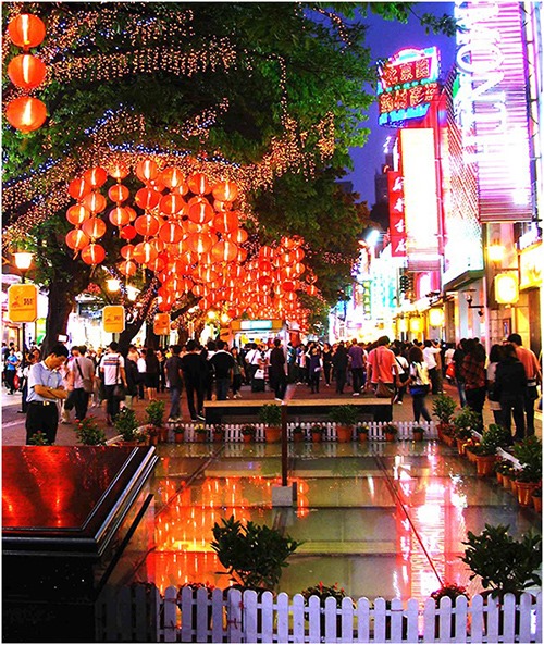 Đường Bắc Kinh - phố đi bộ, mua sắm lớn nhất Quảng Châu