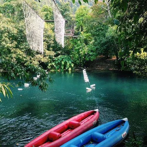 Suối Mooc điểm đến hấp dẫn của du lịch Quảng Bình