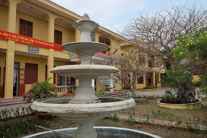 Khu nhà nghỉ của Tổng đội TNXP Hải Phòng tại đảo Bạch Long Vĩ