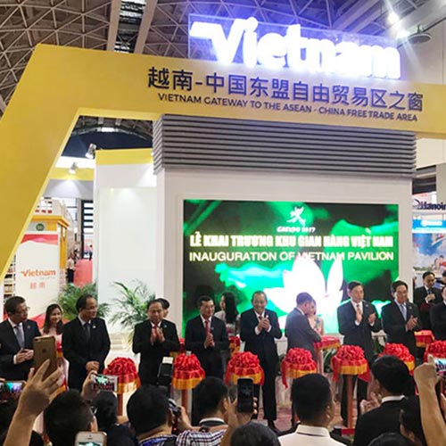 Các gian hàng Việt Nam tại Hội Chợ Trung Quốc - Asean