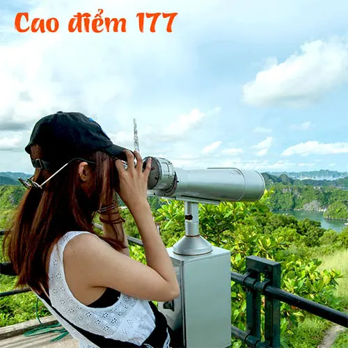 Cao điểm 177 ngắm toàn cảnh biển trời Cát Bà