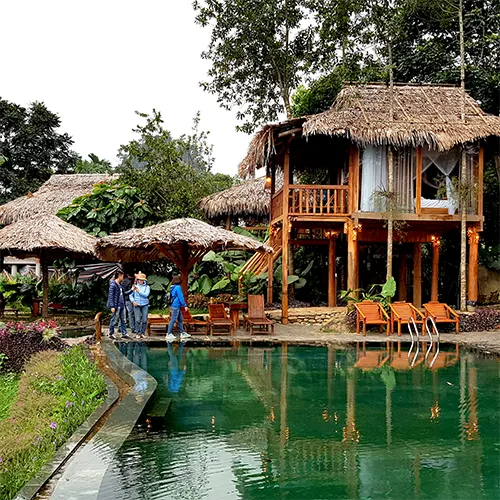Homestay Bản Đôn khu bảo tồn Pù Luông Thanh Hóa - Đáp ứng tốt nhu cầu trải nghiệm Pù Luông