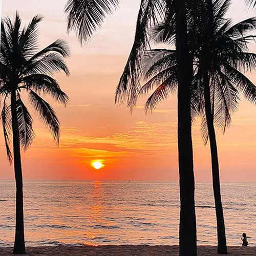 Hoàng hôn rực rỡ trên biển Phú Quốc