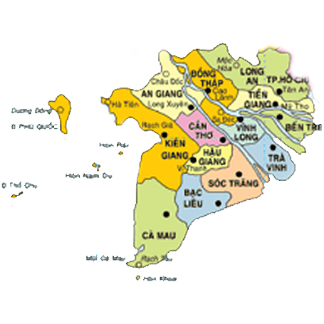 B ng Chi Ti t B n 13 T nh Mi n T y Nam B Kh L n M i Nh t