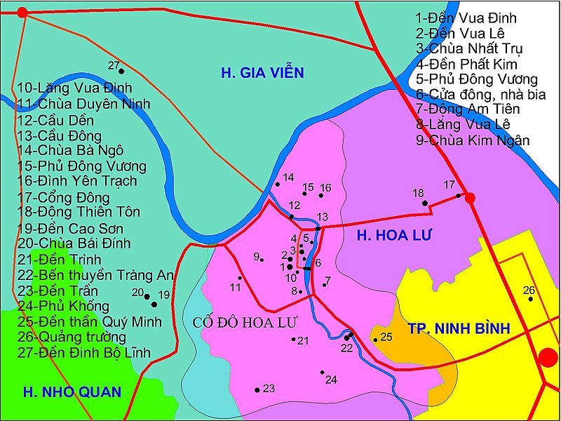 Quần thể di tích cố đô Hoa Lư Ninh Bình