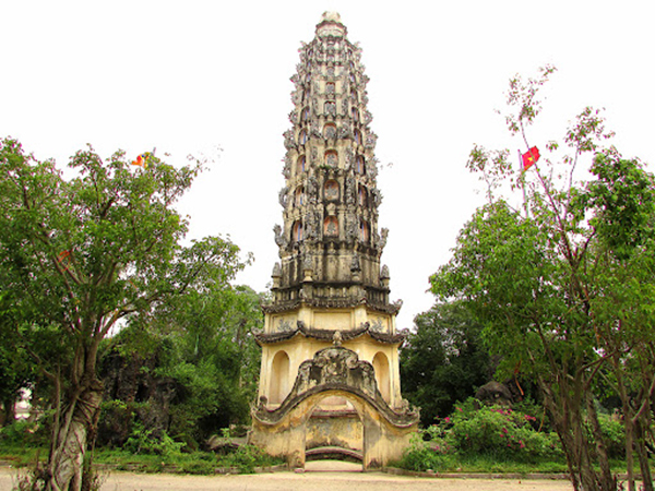Tháp Cửu Phẩm Liên Hoa - Chủa Cổ Lễ, Nam Định