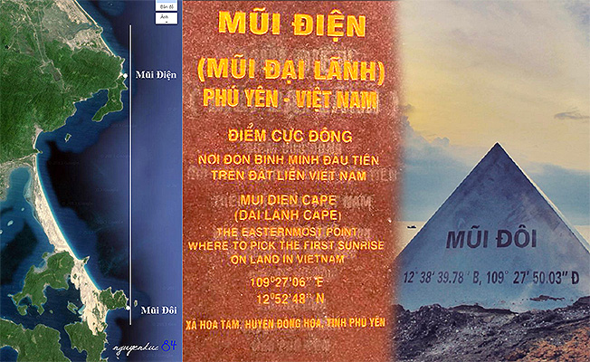 Các cực của Tổ Quốc - 4 cực Đông Tây Nam Bắc của Việt Nam