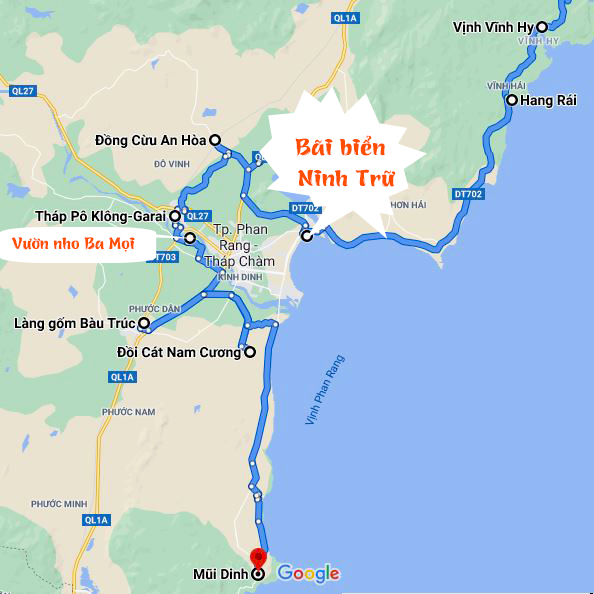 Ảnh Các điểm du lịch tại Ninh Thuận