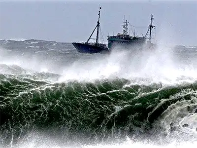 Thang độ gió, độ cao sóng và sức tàn phá