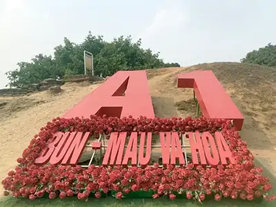 Di tích đồi A1 và Nghĩa Trang liệt sỹ A1 -  2 di tích nổi tiếng tại Điện Biên