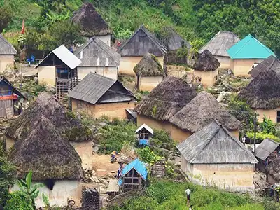 Bản nhà nấm Kin Chu Phìn - Ngôi làng độc đáo ở Y Tý Lào Cai