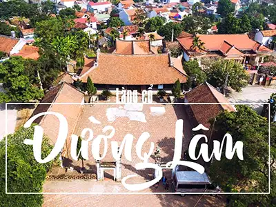 Nhà cổ ở làng cổ Đường Lâm