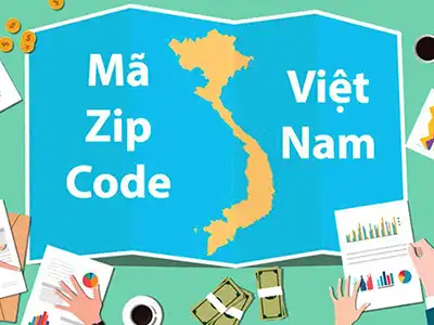 Vietnam Zip Code, Mã bưu chính, Mã vùng điện thoại Việt Nam