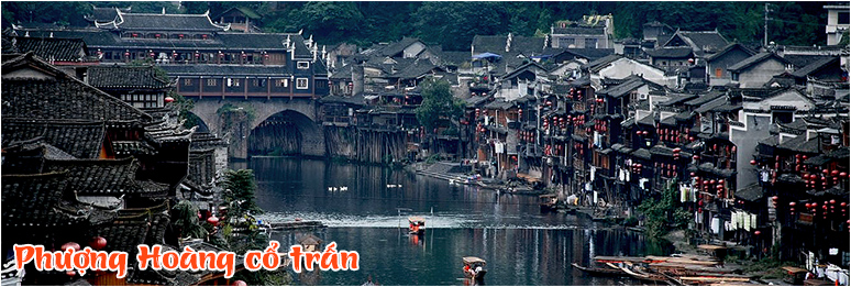 Tour Du lịch Phượng Hoàng cổ trấn, Trương Gia Giới 6 ngày đường bộ