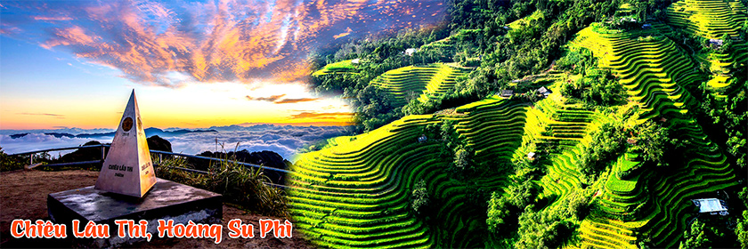 Tour du lịch Chiêu Lầu Thi, Hoàng Su Phì Hà Giang 2 ngày 1 đêm